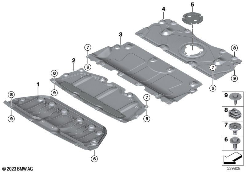 Экран моторного отсека