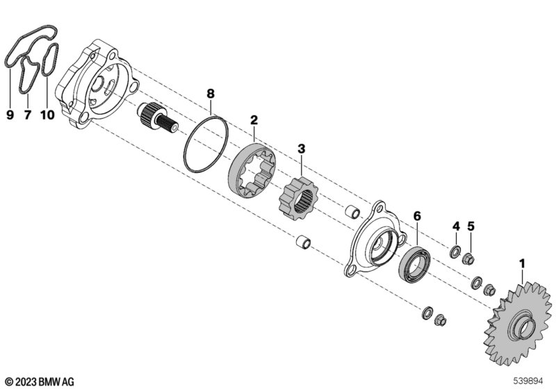 Детали коробки передач
