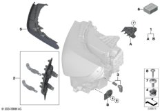 Детали фары