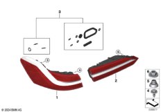 Блок задних фонарей