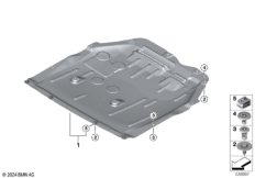 Экран моторного отсека