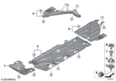 Облицовка днища кузова