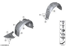 Защитный кожух колесной ниши