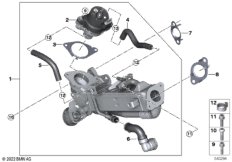 Система нейтрализации ОГ, охлаждение