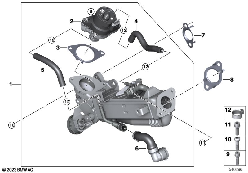 Система нейтрализации ОГ, охлаждение