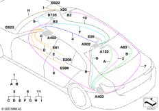 Рем.каб.осн.жгута проводов антенна/коакс