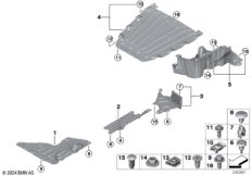 Облицовка днища кузова