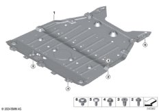 Экран моторного отсека