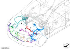 Рем.кабель основ.жгут проводов - впереди