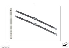 Комплект щеток стеклоочистителя