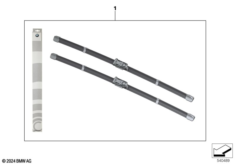 Комплект щеток стеклоочистителя