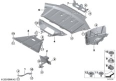 Облицовка днища кузова