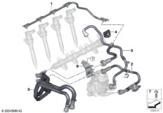Топливопроводы/элементы крепления