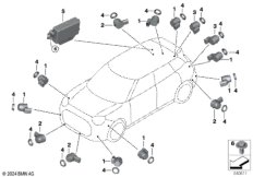 Сигнализация авар.сближения при парковке