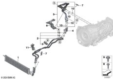 Радиатор охл.масла КПП/трубопр.масл.рад.