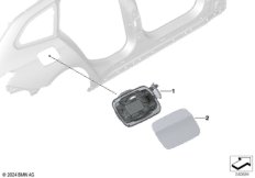 Заслонка заливного отверстия