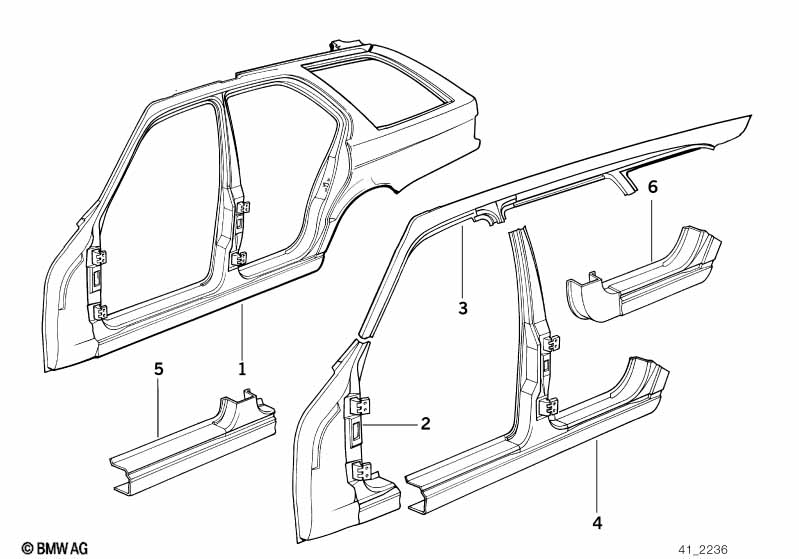 боковой каркас