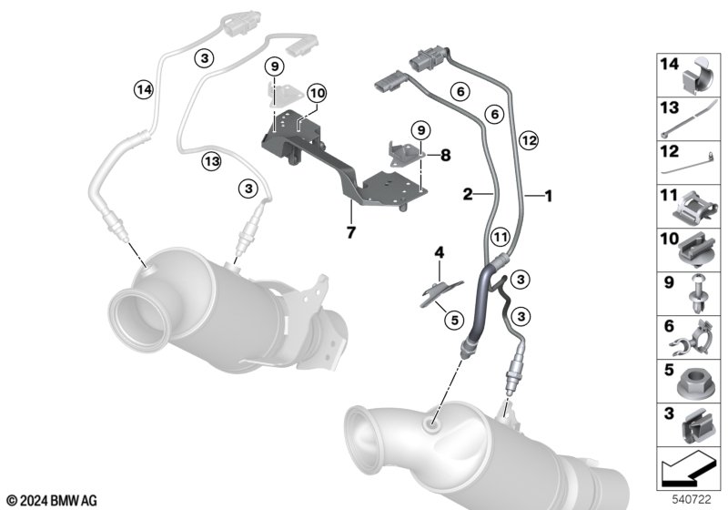 B38/N74 регулярующий лямбда-зонд