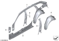 Боковой каркас Внутр