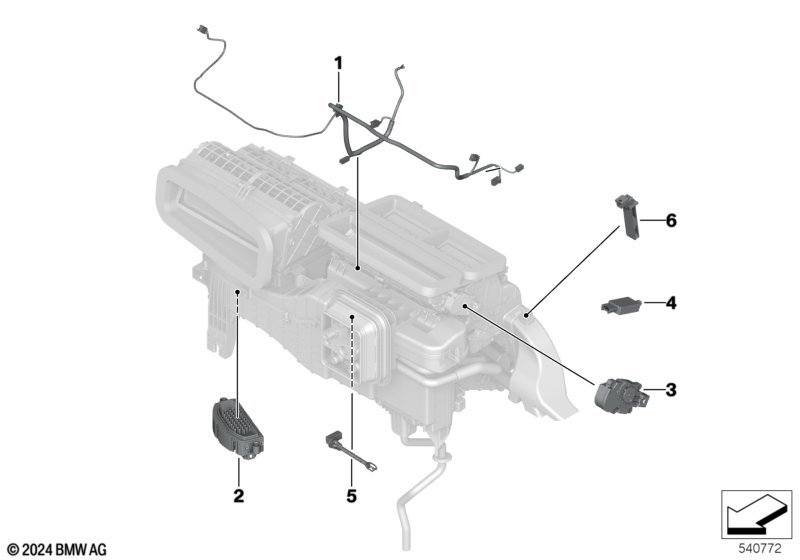 Электр.детали отопителя/кондиционера