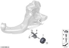 Демпфер продольного рычага подвески