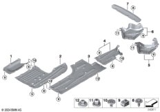 Облицовка днища кузова