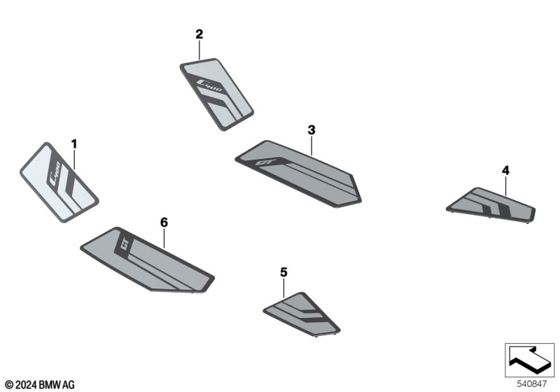 Накладки порога