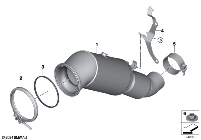 Катализатор рядом с двигателем