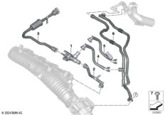 Клапан вент.топл.бака / трубопроводы