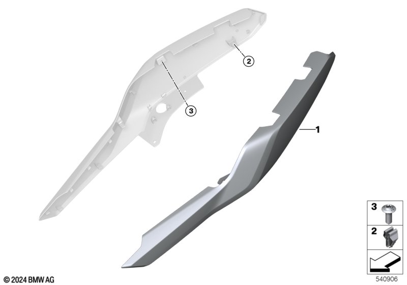 Накладка багажного отсека