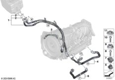 Контур сист.охлаждения в/вольтн.системы