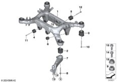 балка заднего моста