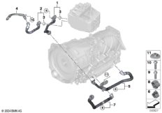 Контур сист.охлаждения в/вольтн.системы