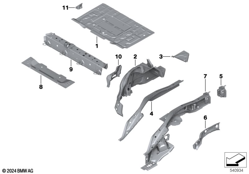 Брызговик Зд/детали днища