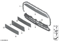 Облицовка аэродинам.к-та декор.эл-ты Пд