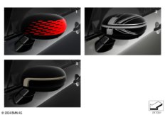 Накладки на зерк. бок. вида F6X,U25,J0X