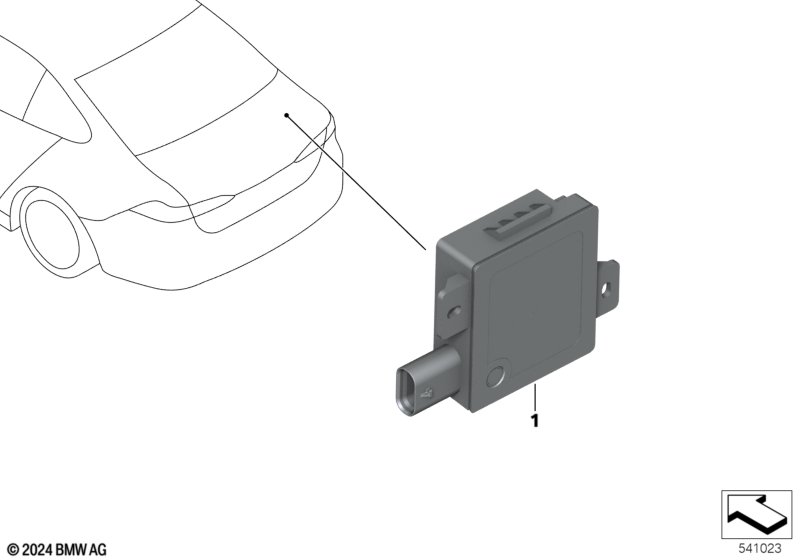 F70/G60/G90/iX I20/U25/U10/G45 Блок управления Smart Opener