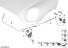 Система замков капота