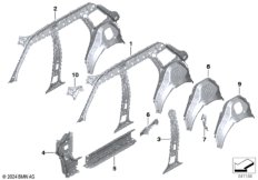 Боковой каркас Внутр