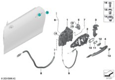 Система замков передней двери