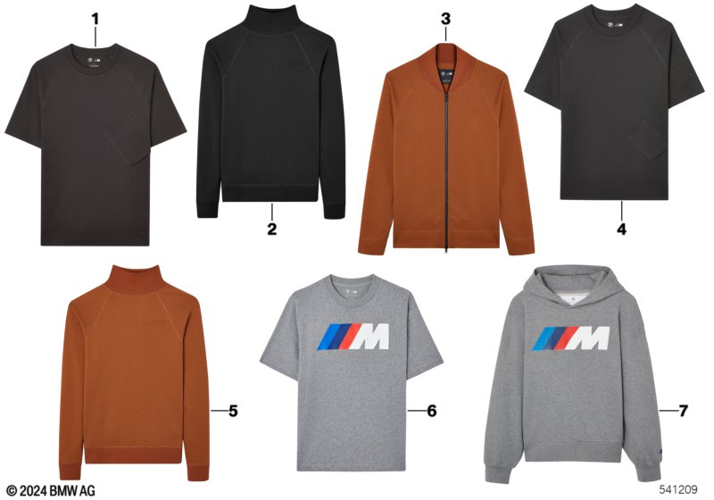 BMW M Textilien 2022/23