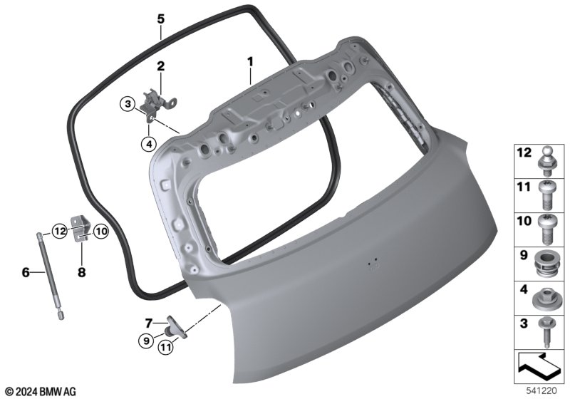 багажная дверь