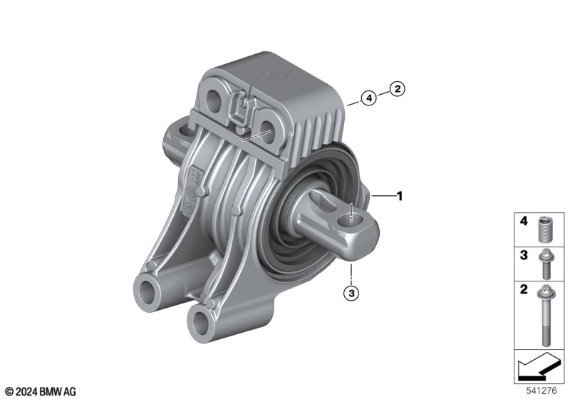 Подвеска двигателя
