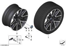 BMW л/с диск,сдвоен.сп. 951M - 20"/21"