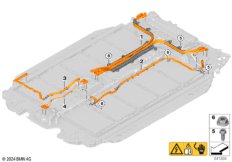 В/вольтная батарея BMU в/вольтное соед.