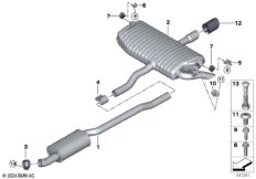 Система выпуска ОГ Зд