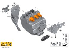 Высоковольтная батарея, CCU