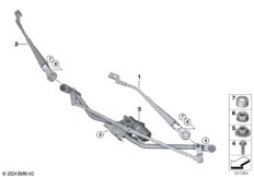 Детали стеклоочистителя