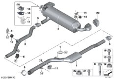 Система выпуска ОГ Зд
