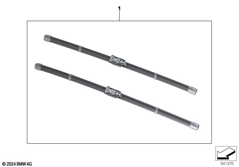 Комплект щеток стеклоочистителя